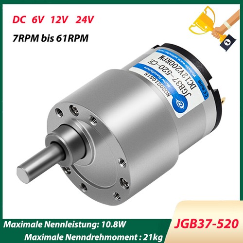 Jgb37 520 getriebemotor - dc, 6v