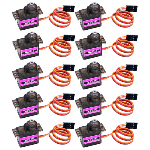 10x stück servo - 10x,